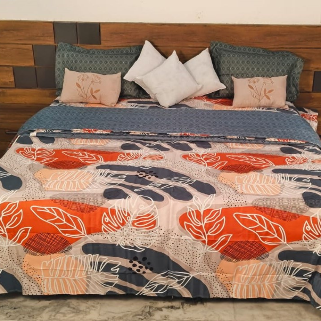 OOA American Nature 4-Piece King Size Bedding Set