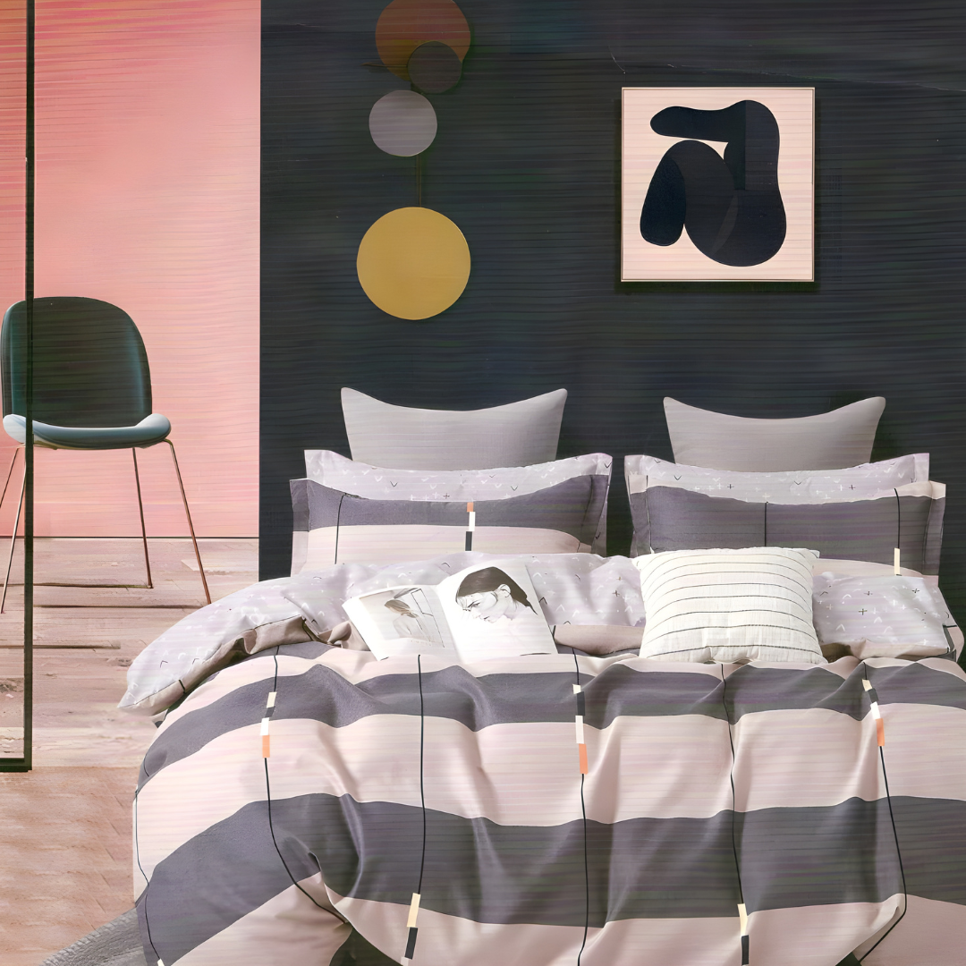 Bonafide Bedsheet – OOA 144 GSM Polyester King Size Set