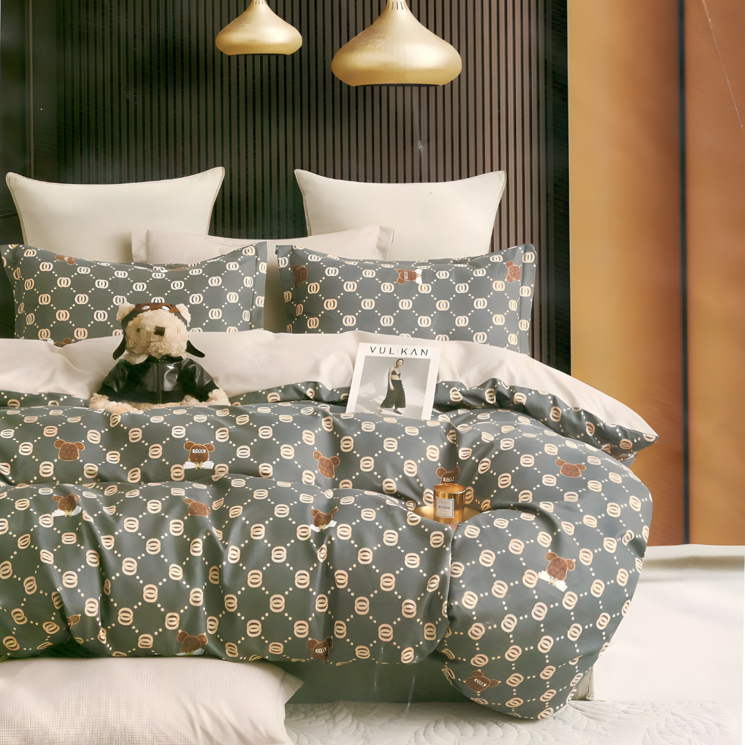 Bonafide Bedsheet – OOA 144 GSM Polyester King Size Set