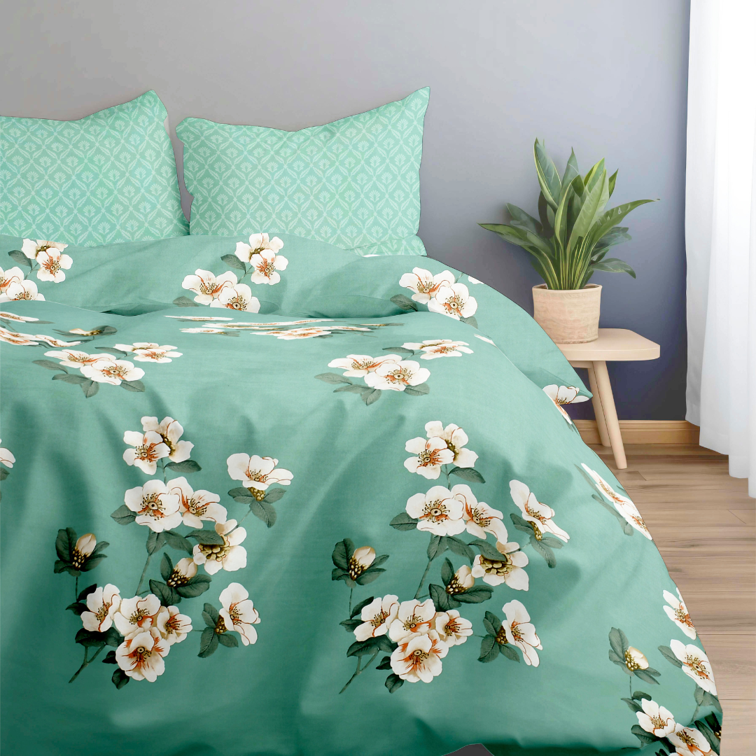 Bonafide Bedsheet – OOA 144 GSM Polyester King Size Set