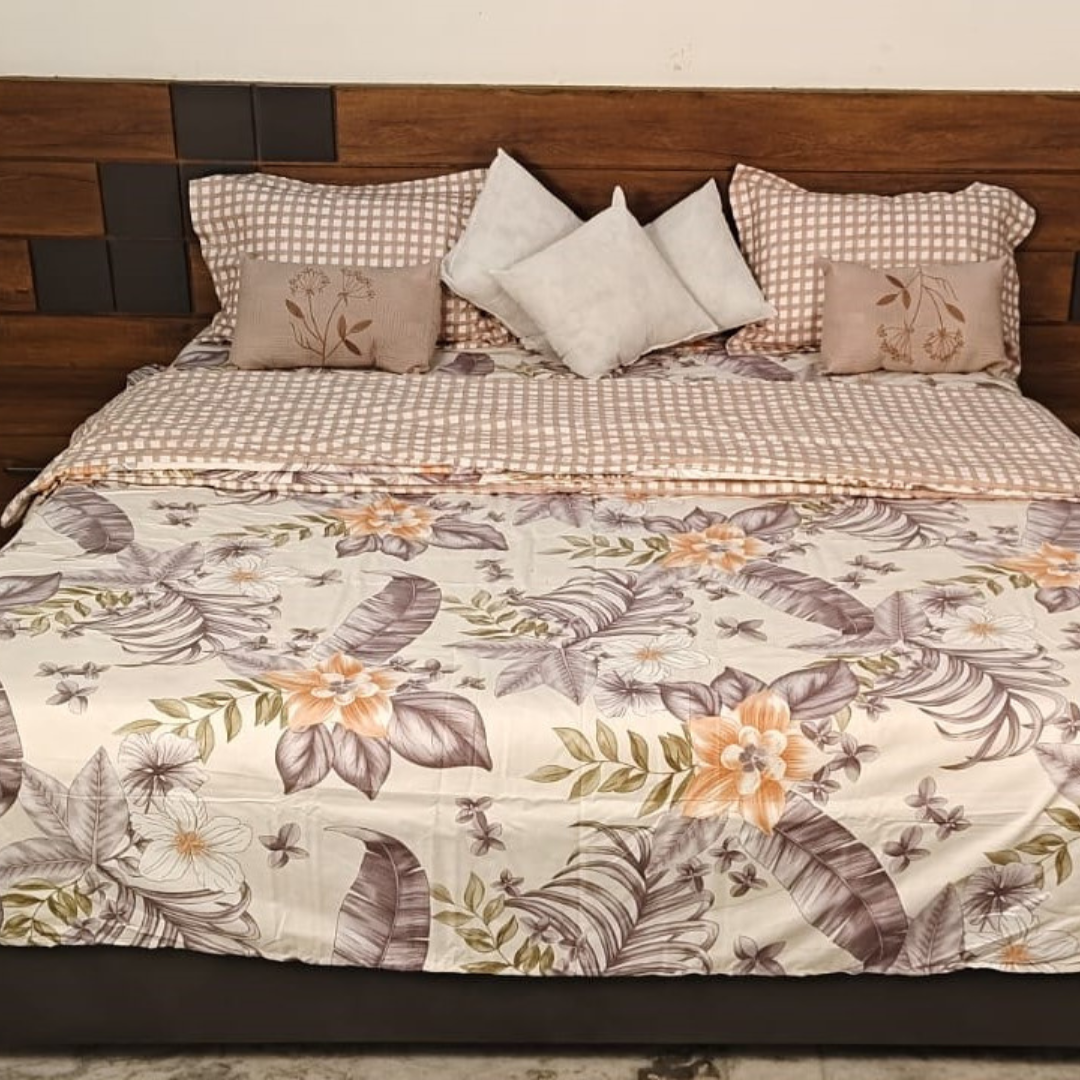 OOA American Nature 4-Piece King Size Bedding Set
