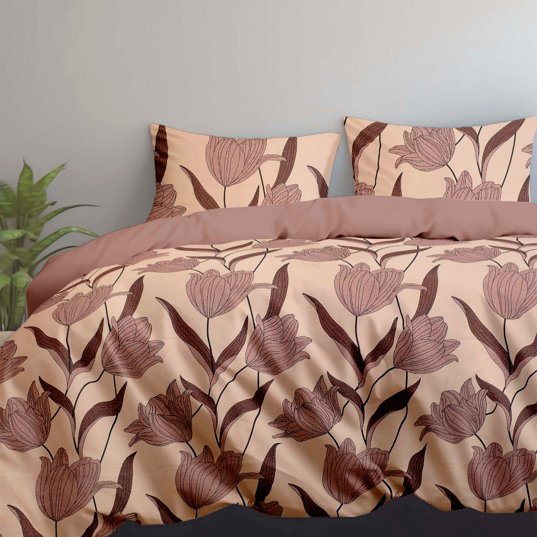 ANTONIA – OOA 300 TC King Size Bedsheet Set