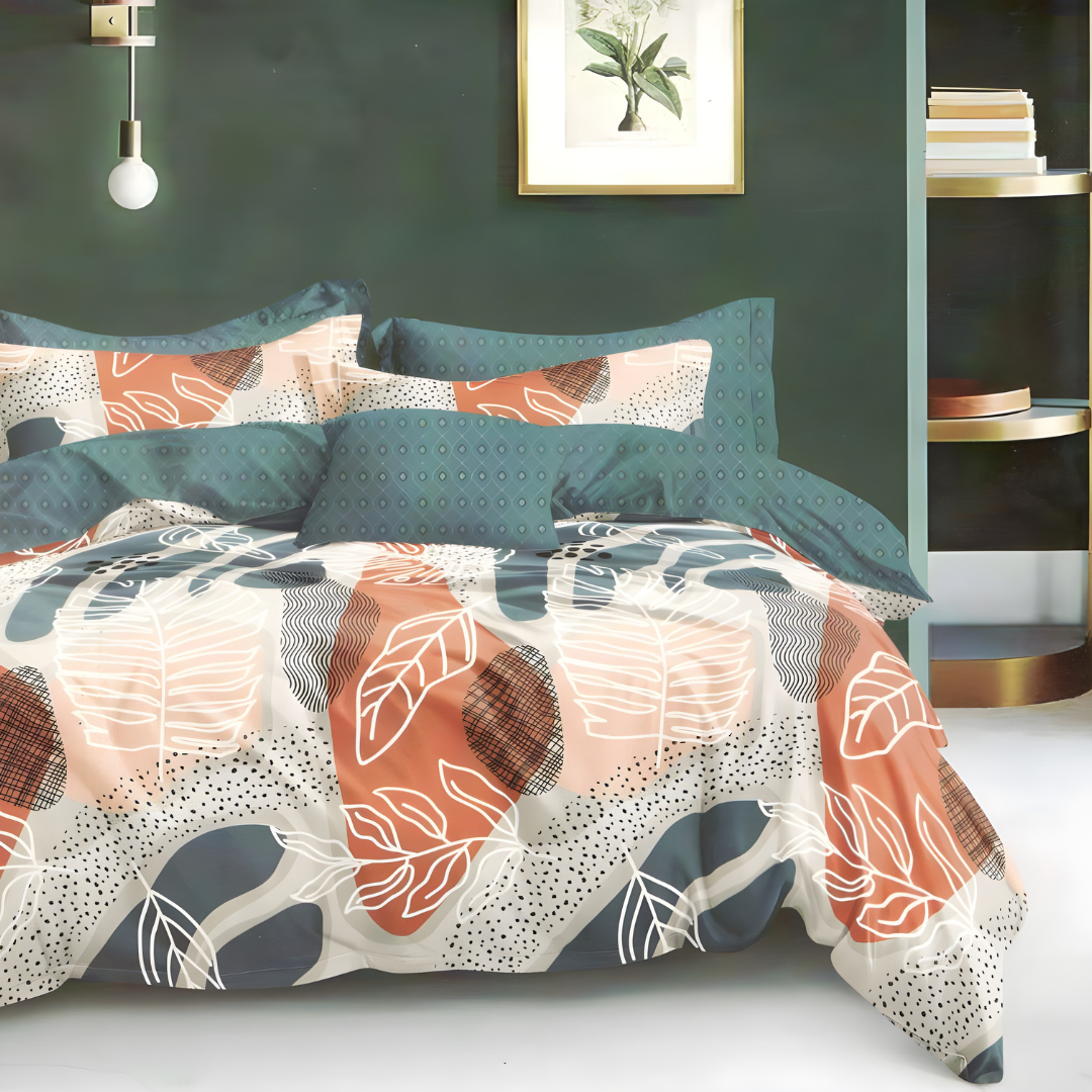 Bonafide Bedsheet – OOA 144 GSM Polyester King Size Set