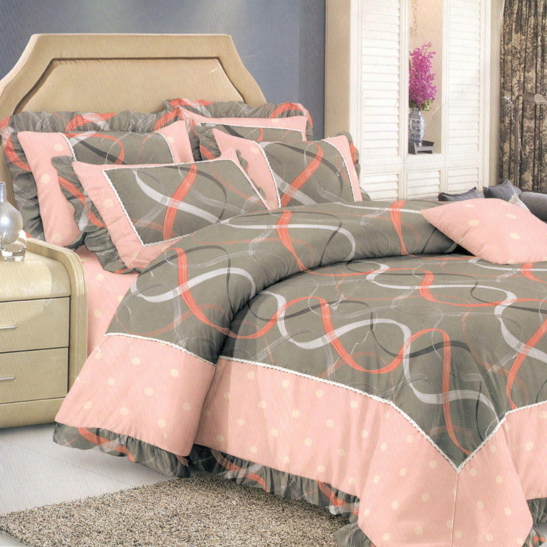 DAVAO 6-Piece Comforter Set – King Size
