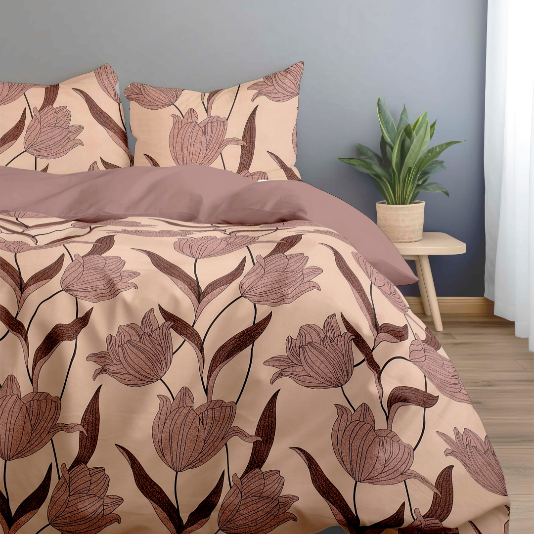 ANTONIA – OOA 300 TC King Size Bedsheet Set