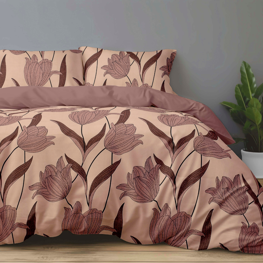 ANTONIA – OOA 300 TC King Size Bedsheet Set