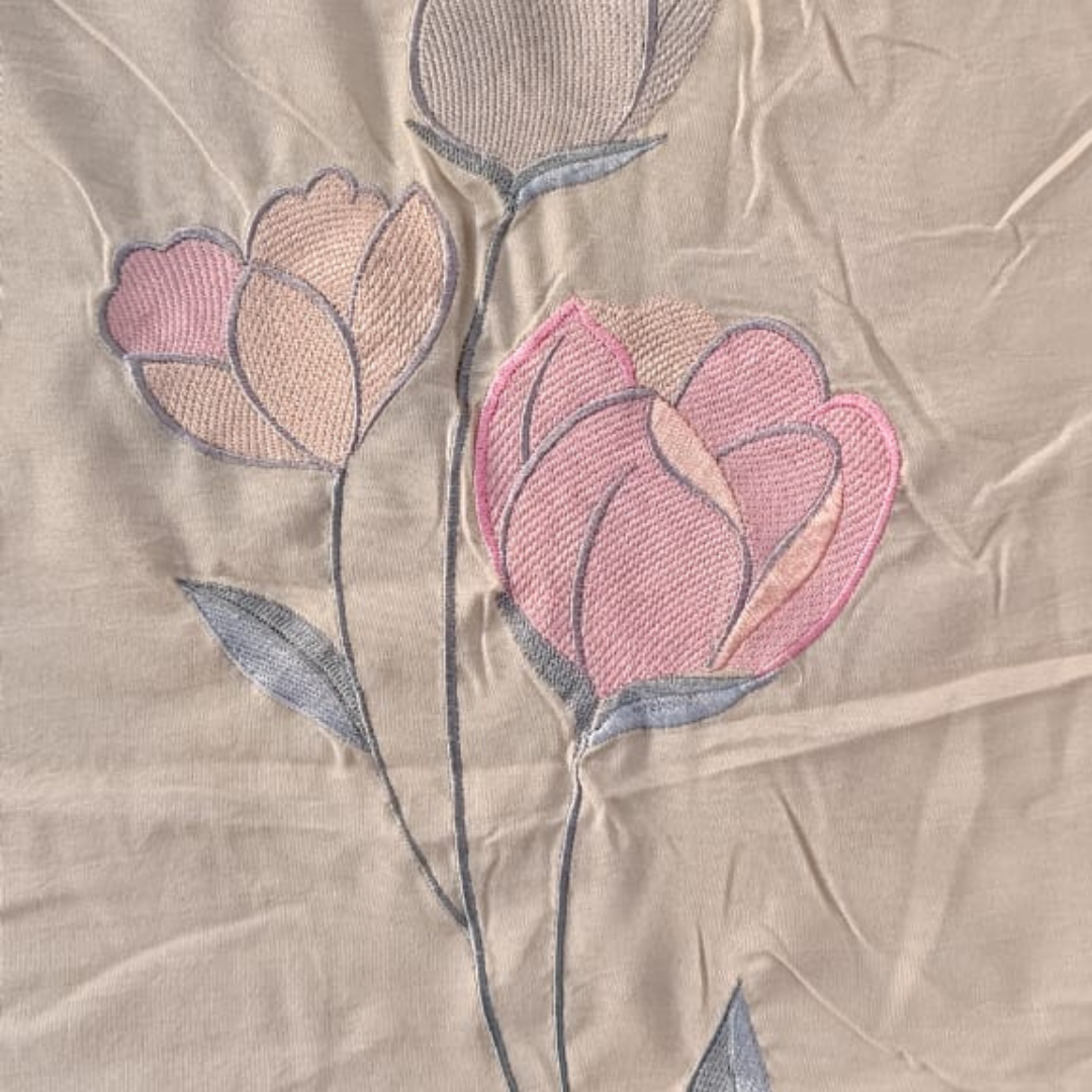 Ultra Soft Glace Cotton Tufted Comforter – Double Bed Size