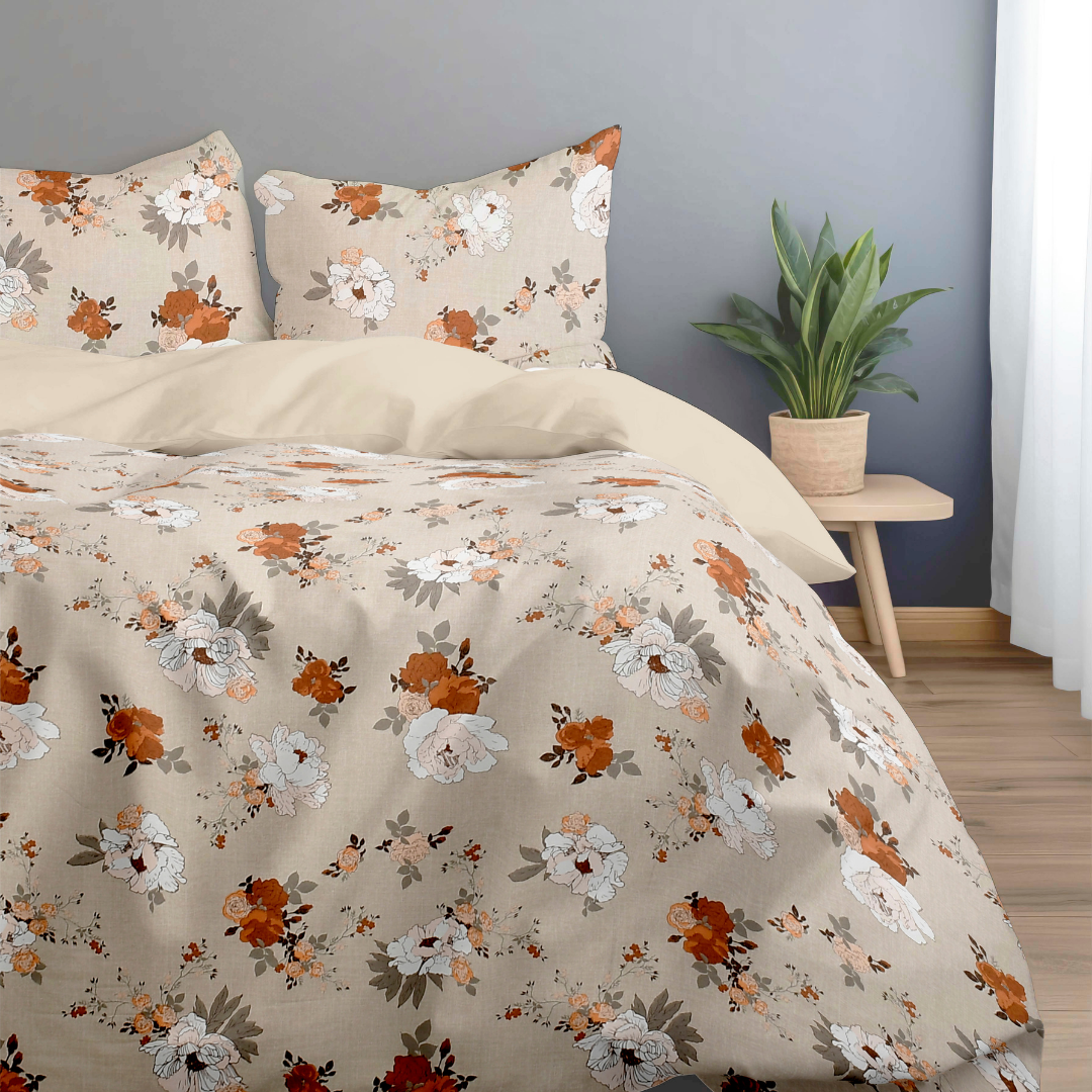 ANTONIA – OOA 300 TC King Size Bedsheet Set