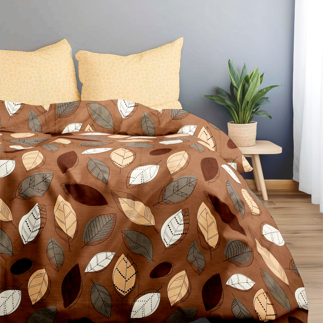 Bonafide Bedsheet – OOA 144 GSM Polyester King Size Set