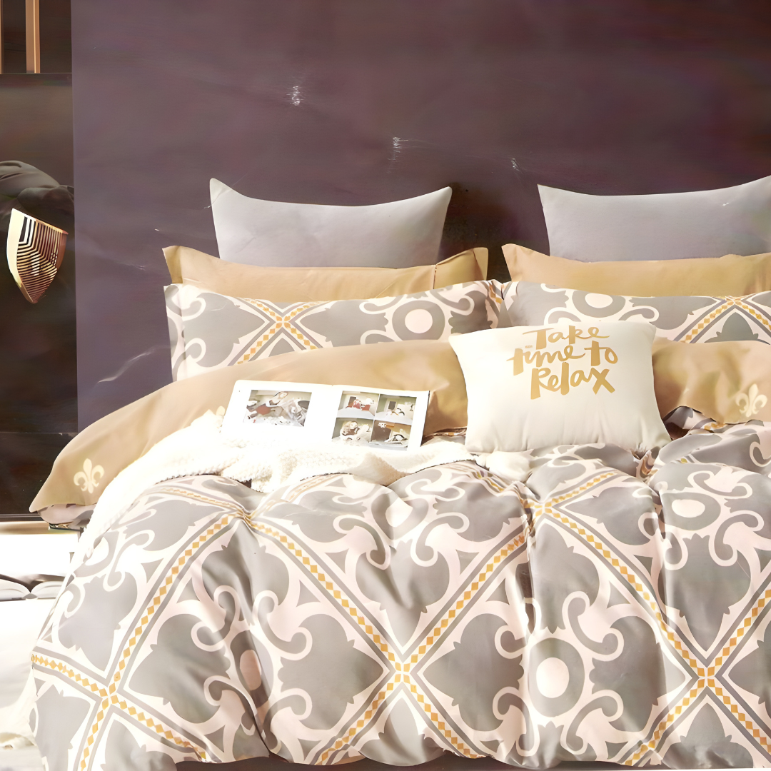 Bonafide Bedsheet – OOA 144 GSM Polyester King Size Set