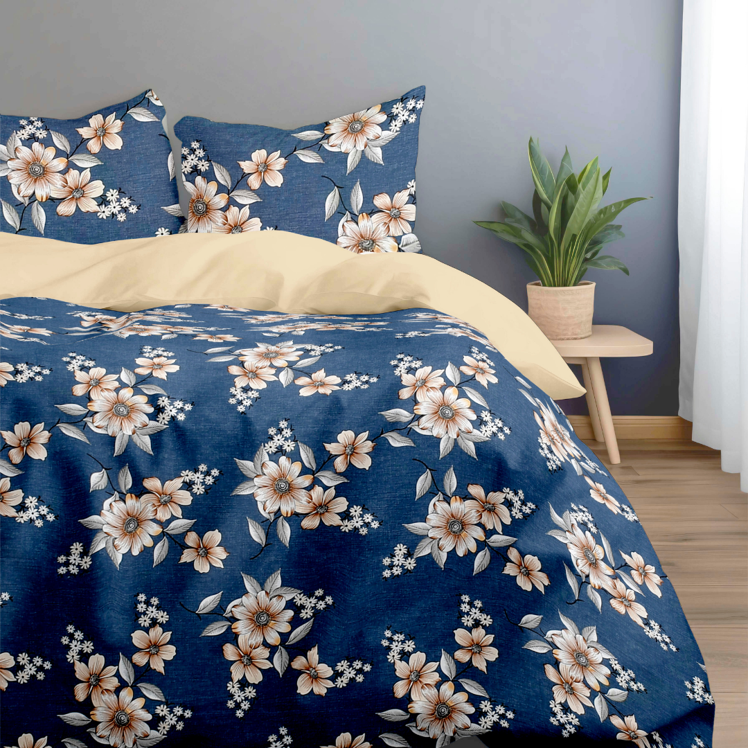 ANTONIA – OOA 300 TC King Size Bedsheet Set