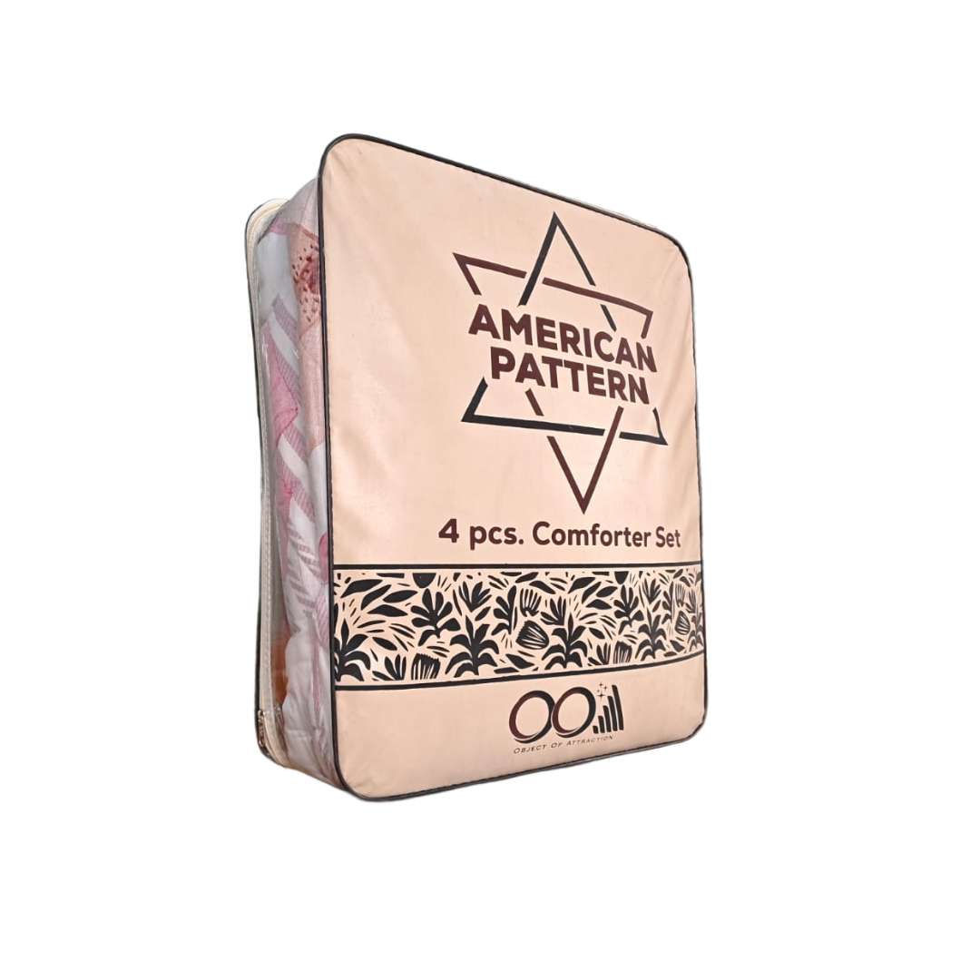 OOA American Nature 4-Piece King Size Bedding Set