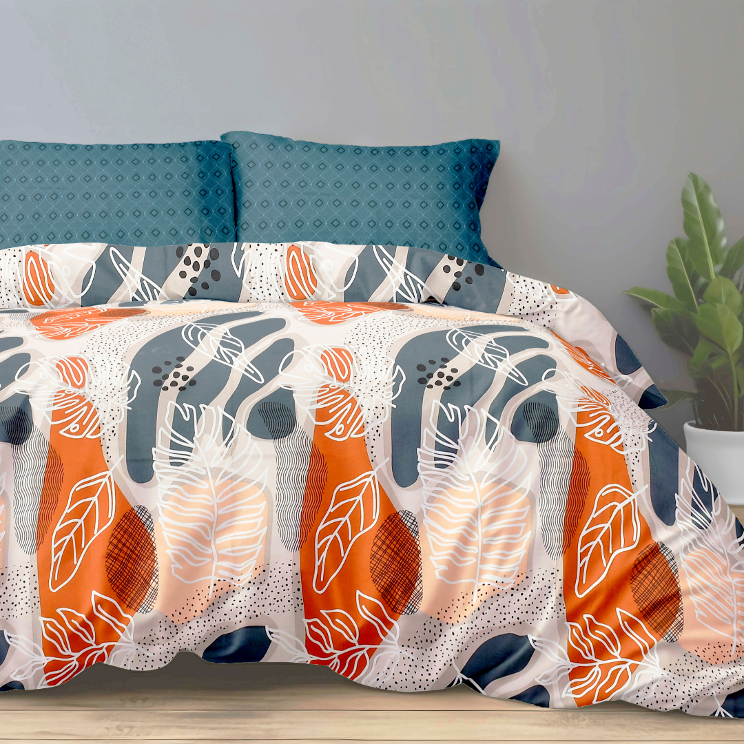 Bonafide Bedsheet – OOA 144 GSM Polyester King Size Set