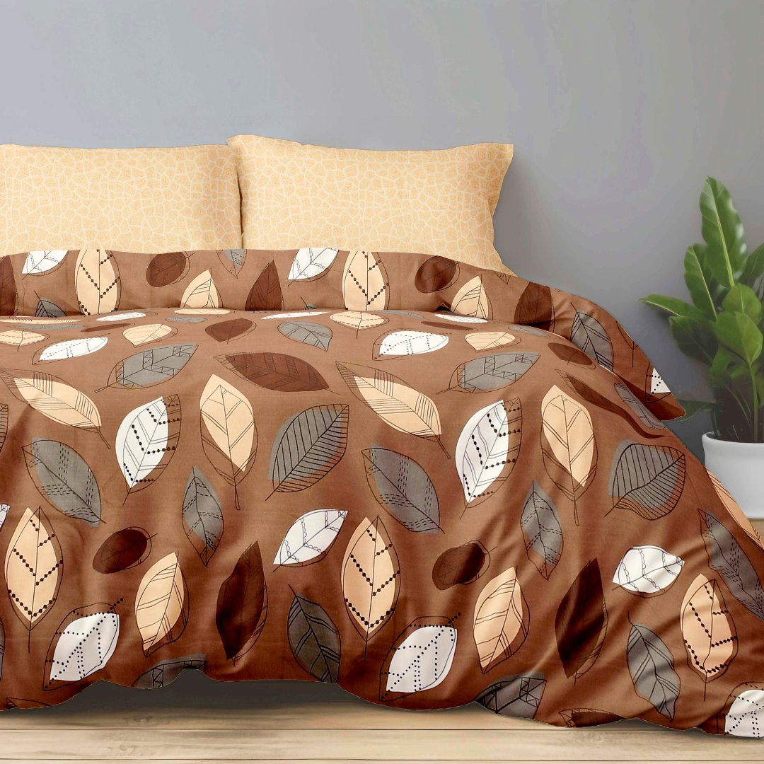 Bonafide Bedsheet – OOA 144 GSM Polyester King Size Set