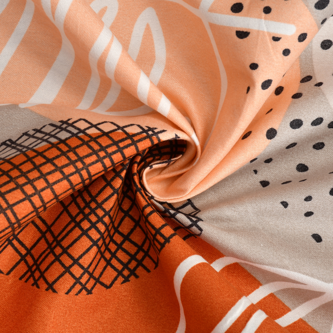 Bonafide Bedsheet – OOA 144 GSM Polyester King Size Set