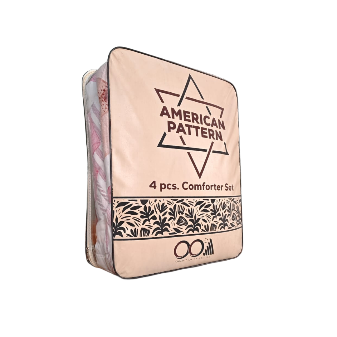 OOA American Nature 4-Piece King Size Bedding Set