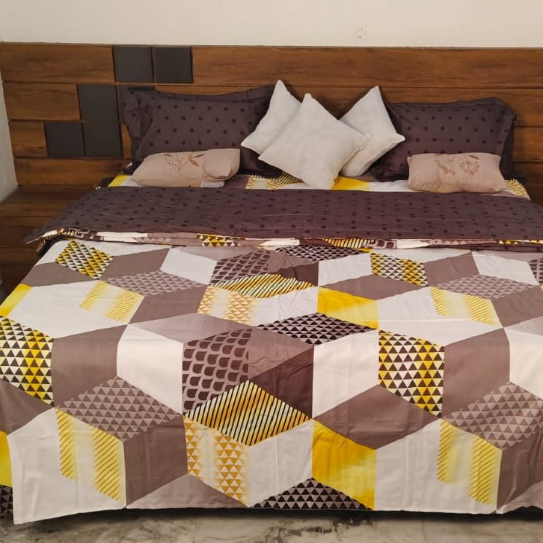 OOA American Nature 4-Piece King Size Bedding Set