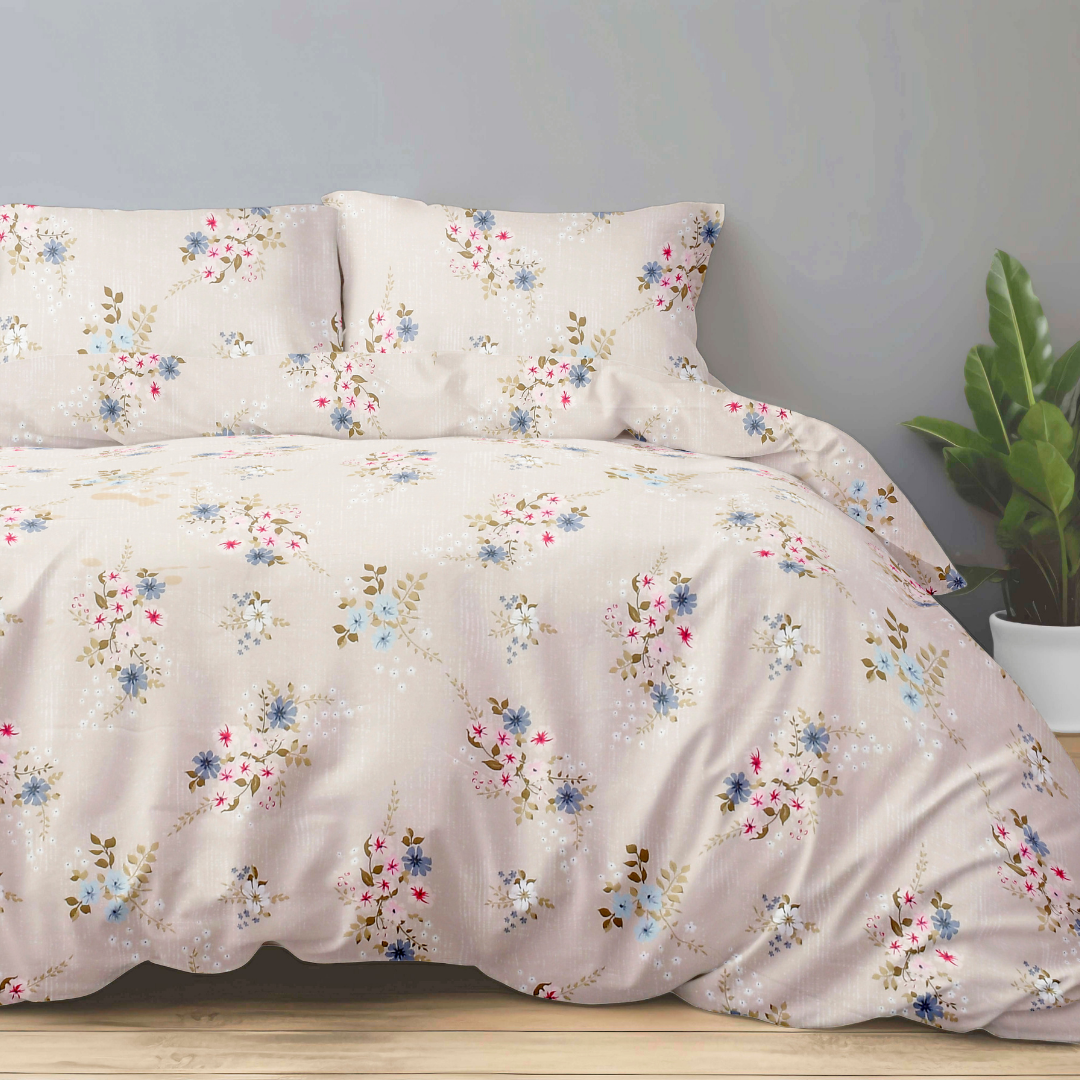 ANTONIA – OOA 300 TC King Size Bedsheet Set