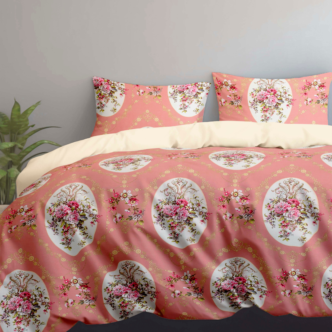 ANTONIA – OOA 300 TC King Size Bedsheet Set