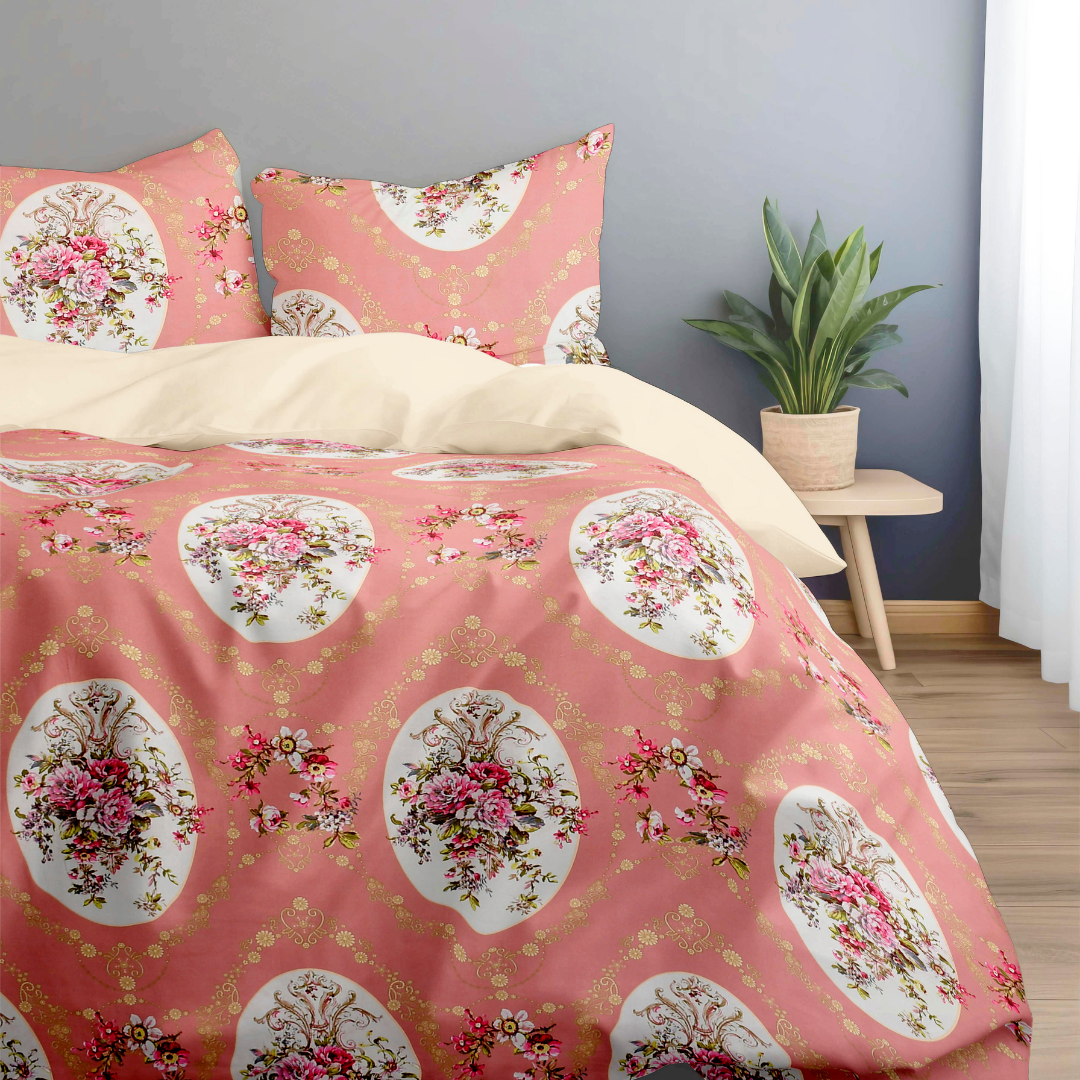 ANTONIA – OOA 300 TC King Size Bedsheet Set