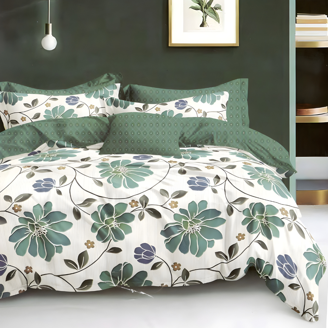 Bonafide Bedsheet – OOA 144 GSM Polyester King Size Set