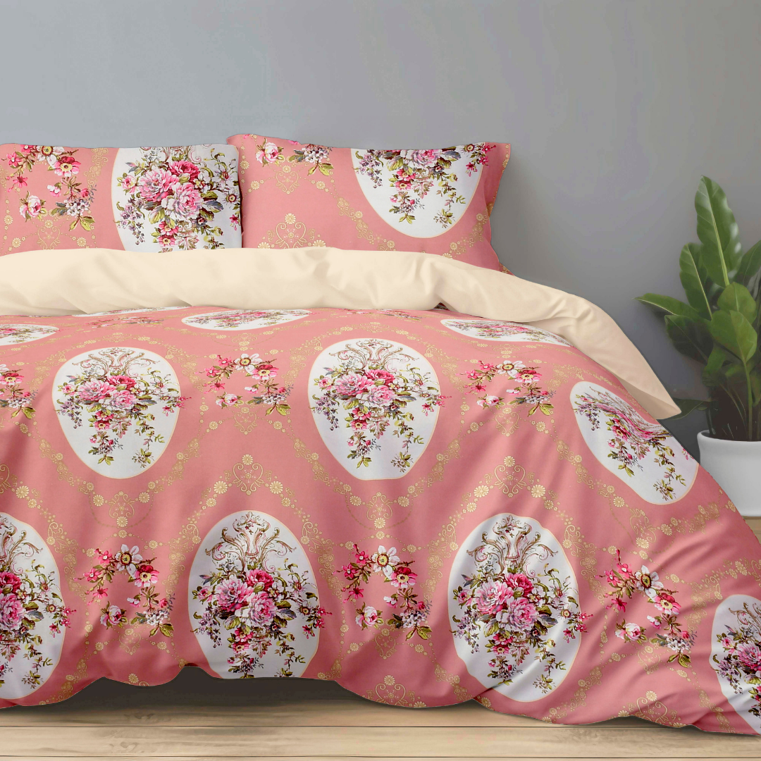 ANTONIA – OOA 300 TC King Size Bedsheet Set