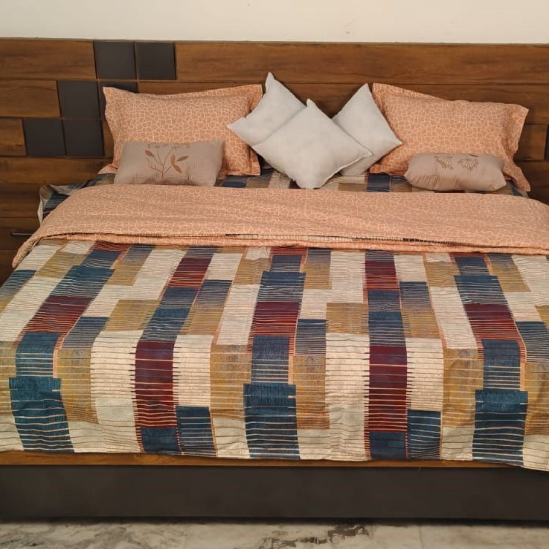 OOA American Nature 4-Piece King Size Bedding Set