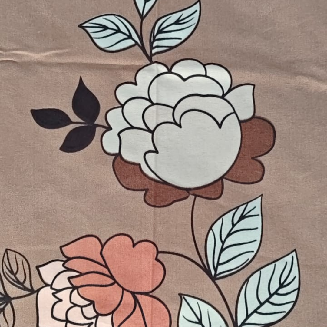 300 TC Glace Cotton Queen Size Bedding Set / Comforter Set