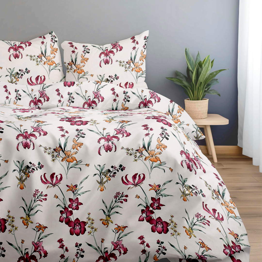 ANTONIA – OOA 300 TC King Size Bedsheet Set