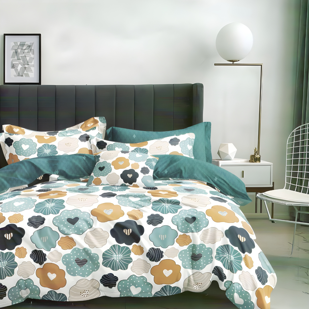 Bonafide Bedsheet – OOA 144 GSM Polyester King Size Set