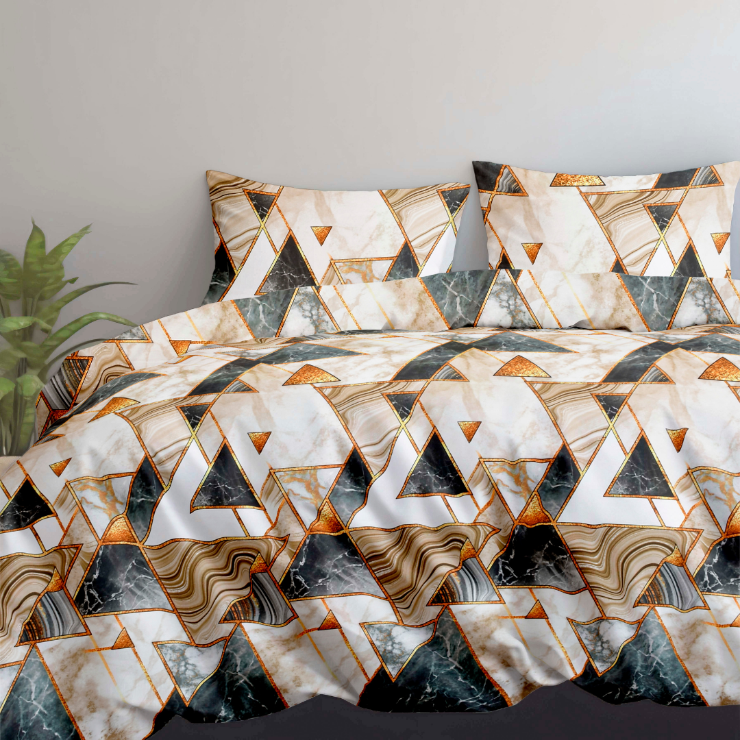 ANTONIA – OOA 300 TC King Size Bedsheet Set