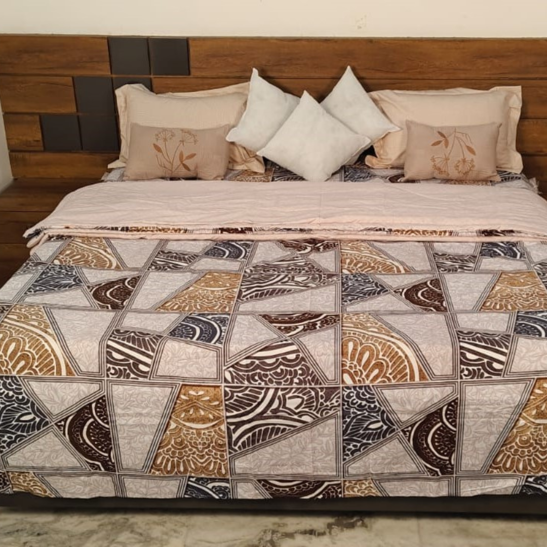 OOA American Nature 4-Piece King Size Bedding Set