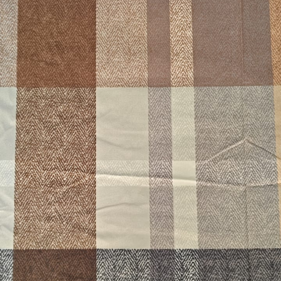 300 TC Glace Cotton Queen Size Bedding Set / Comforter Set