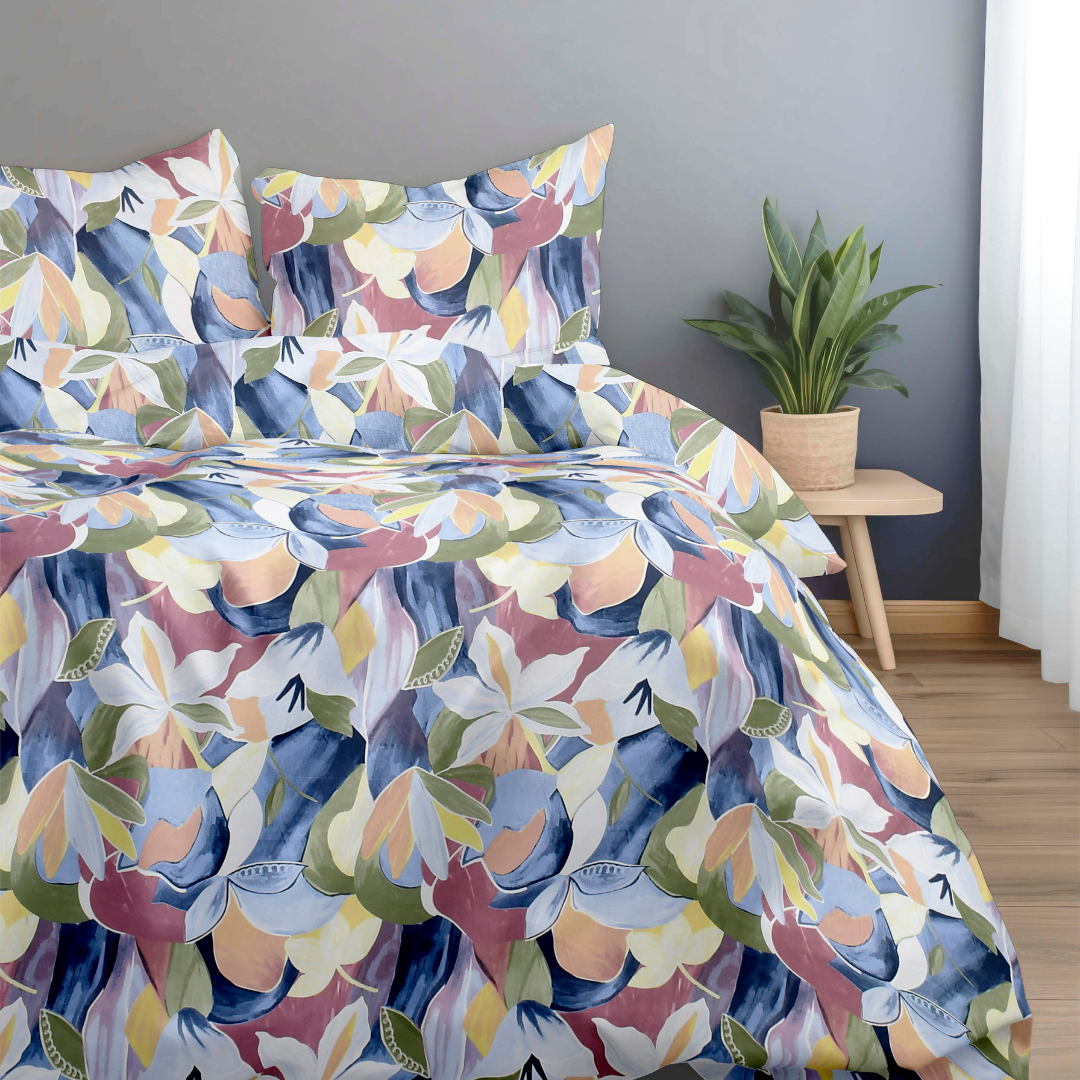 ANTONIA – OOA 300 TC King Size Bedsheet Set