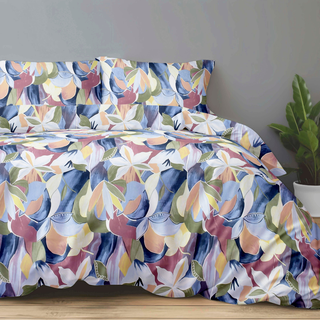 ANTONIA – OOA 300 TC King Size Bedsheet Set