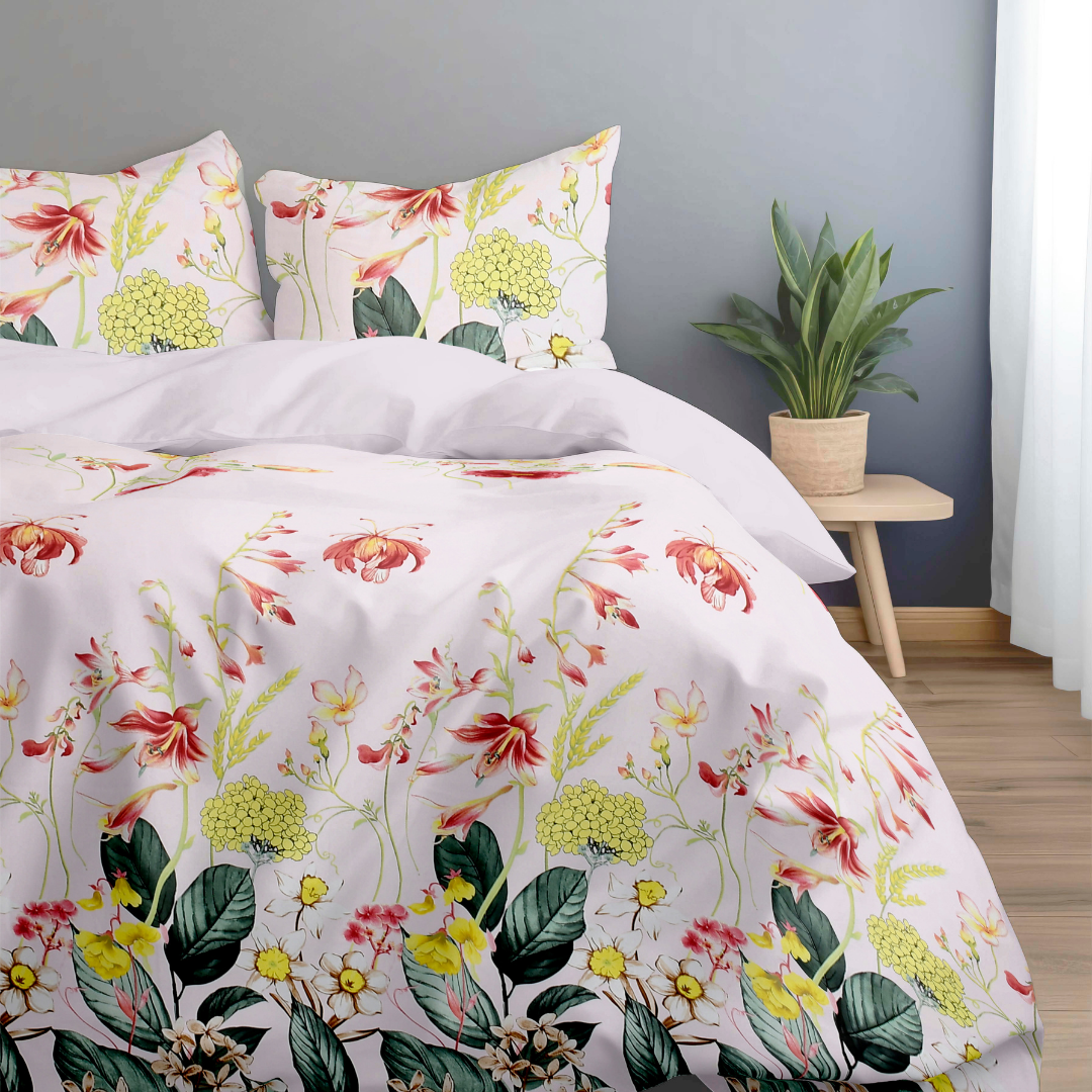 ANTONIA – OOA 300 TC King Size Bedsheet Set