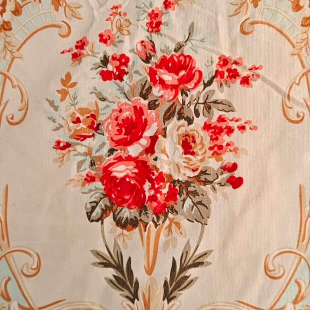 300 TC Glace Cotton Queen Size Bedding Set / Comforter Set