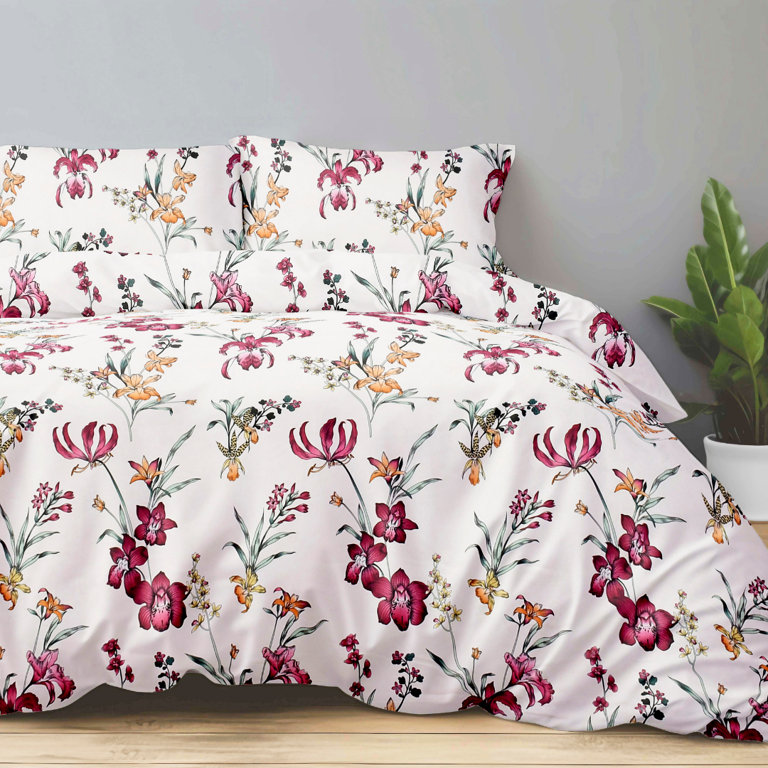 ANTONIA – OOA 300 TC King Size Bedsheet Set