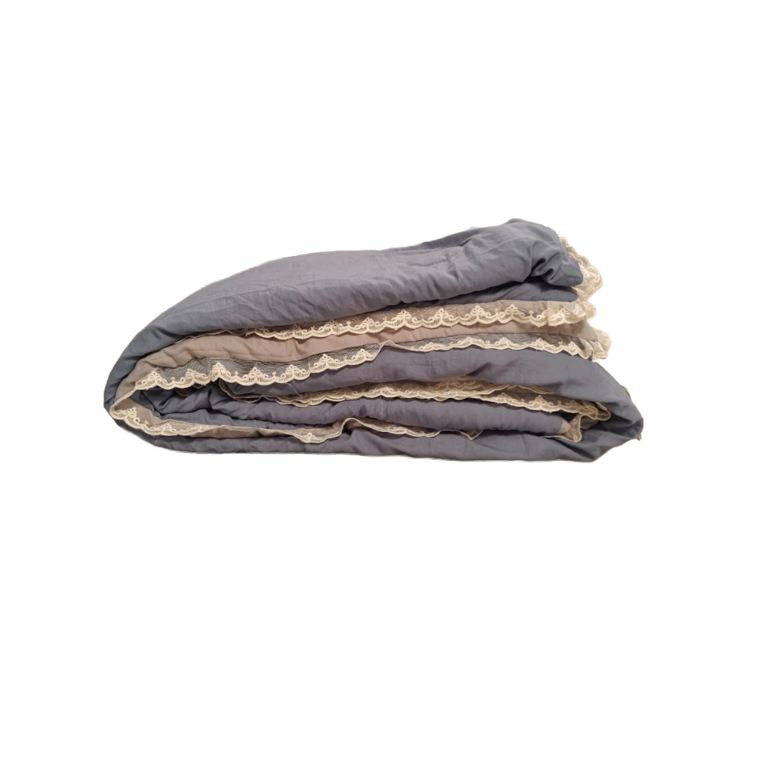 Ultra Soft Glace Cotton Tufted Comforter – Double Bed Size