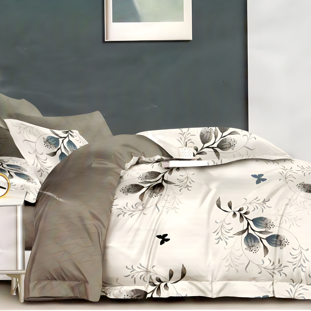 Bonafide Bedsheet – OOA 144 GSM Polyester King Size Set