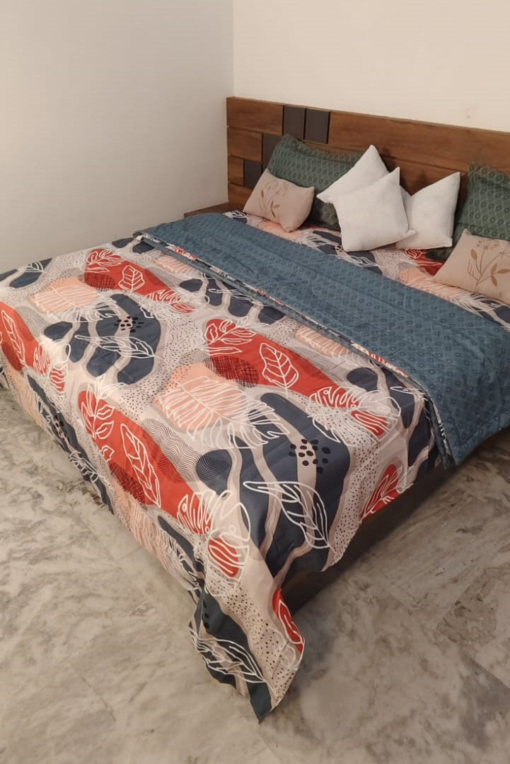 OOA American Nature 4-Piece King Size Bedding Set