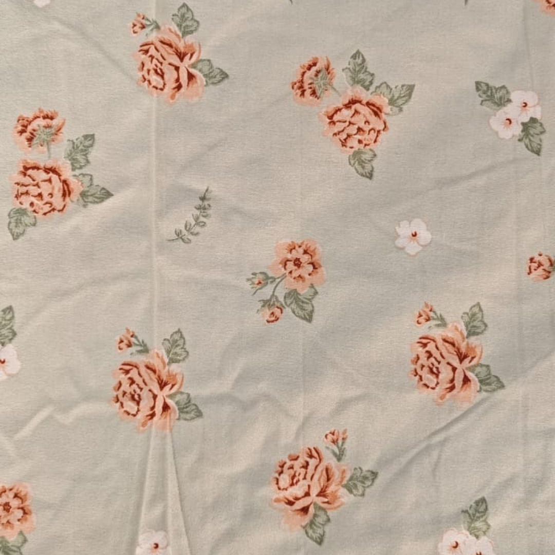 300 TC Glace Cotton Queen Size Bedding Set / Comforter Set