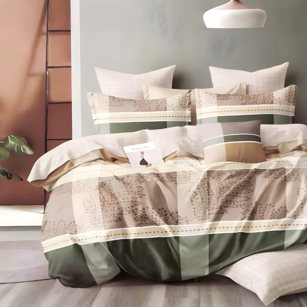 Bonafide Bedsheet – OOA 144 GSM Polyester King Size Set