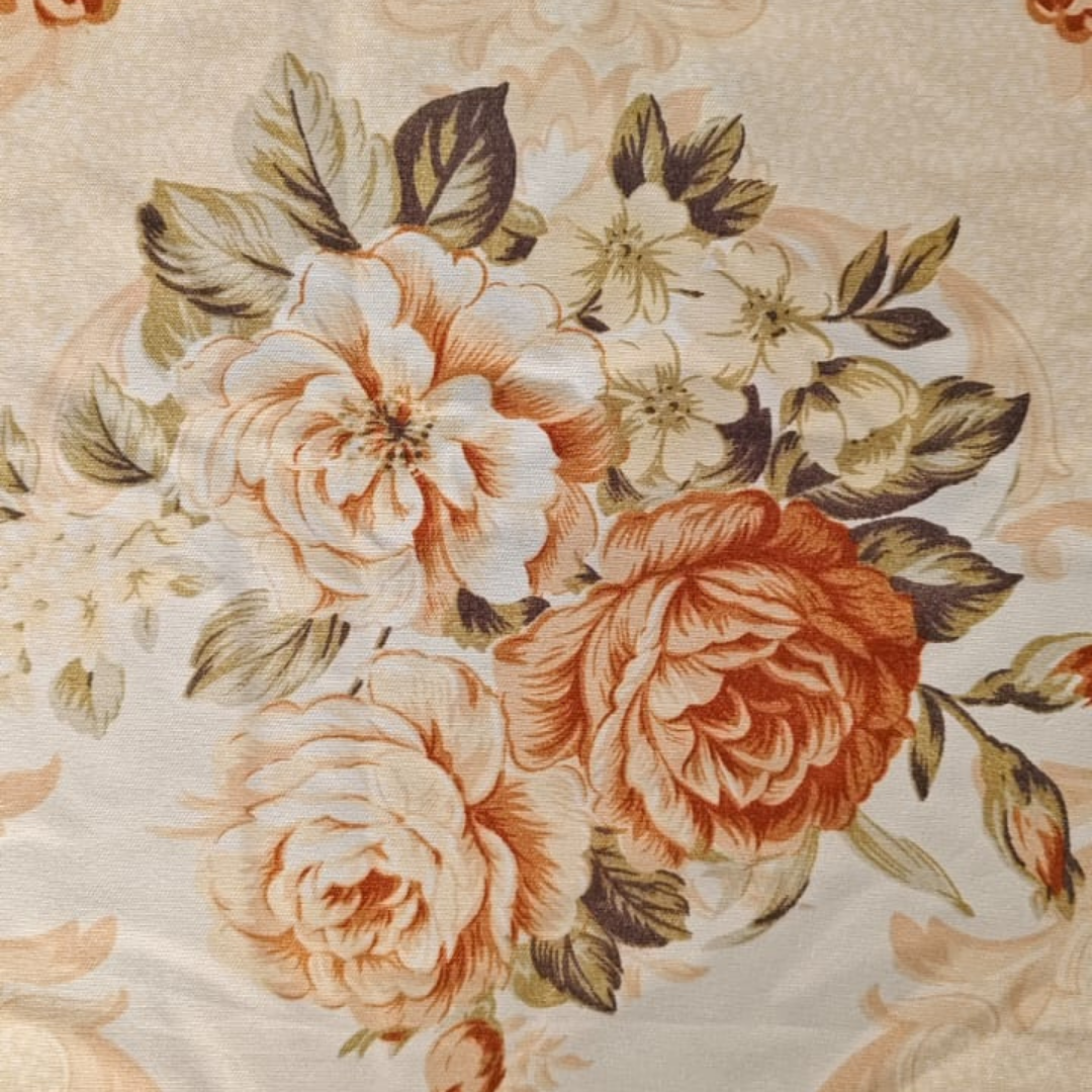 300 TC Glace Cotton Queen Size Bedding Set / Comforter Set