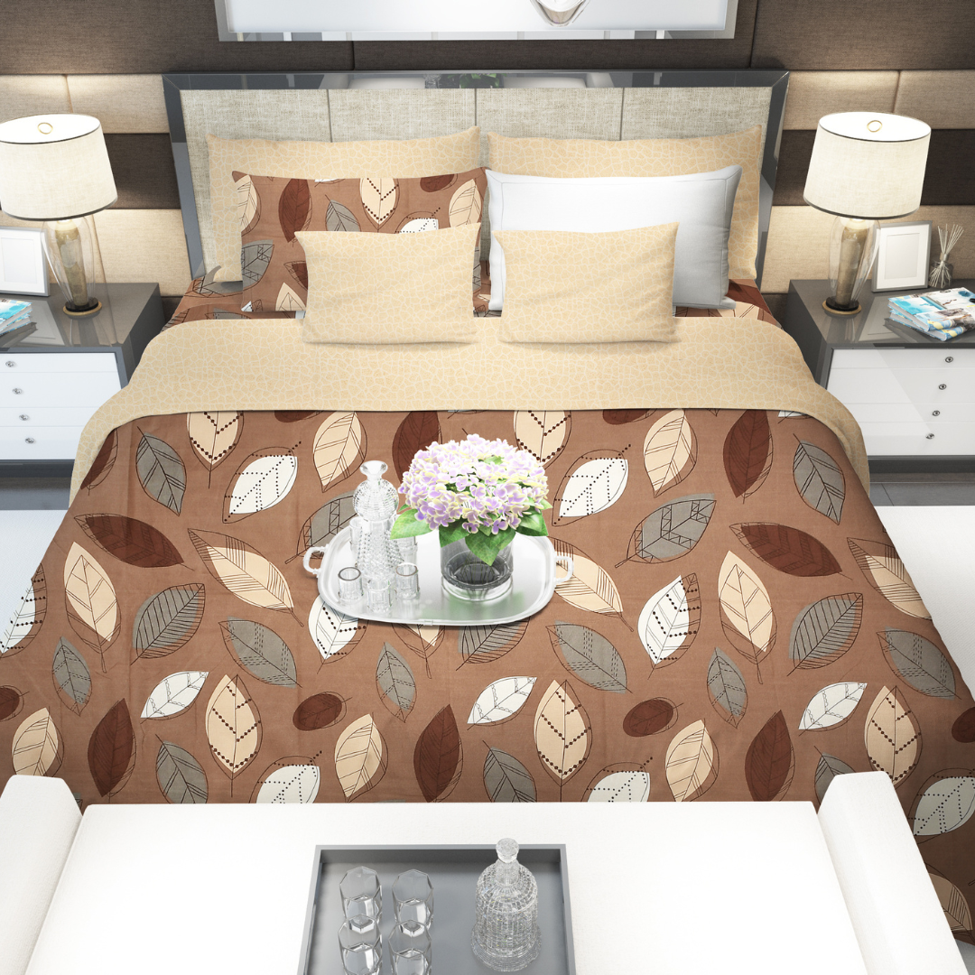 Bonafide Bedsheet – OOA 144 GSM Polyester King Size Set