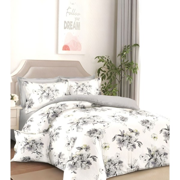 Absolute 200 TC Polyester Bedsheet For Double Bed