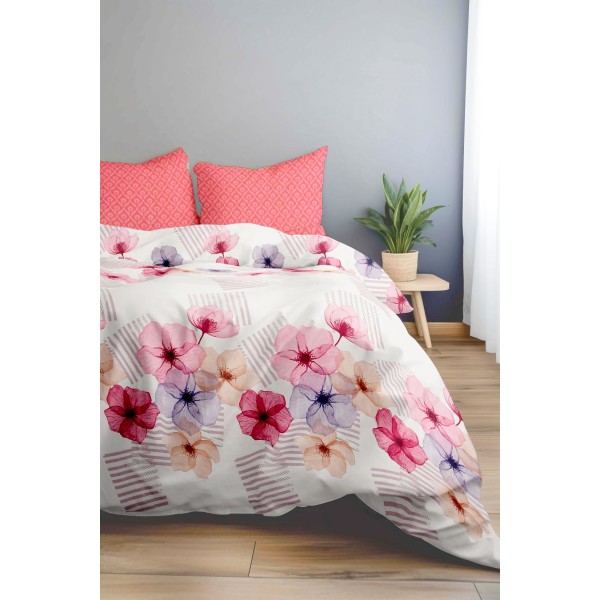 Bonafide 144 TC Polyester Bedsheet For Double Bed