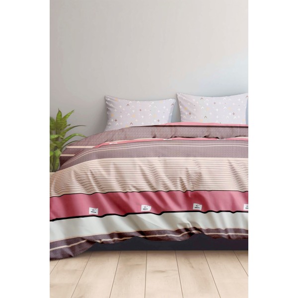 Bonafide 144 TC Polyester Bedsheet For Double Bed