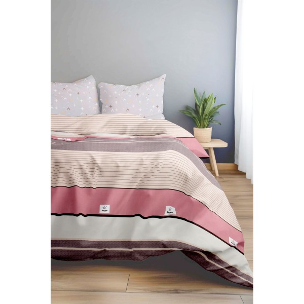 Bonafide 144 TC Polyester Bedsheet For Double Bed