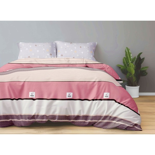 Bonafide 144 TC Polyester Bedsheet For Double Bed